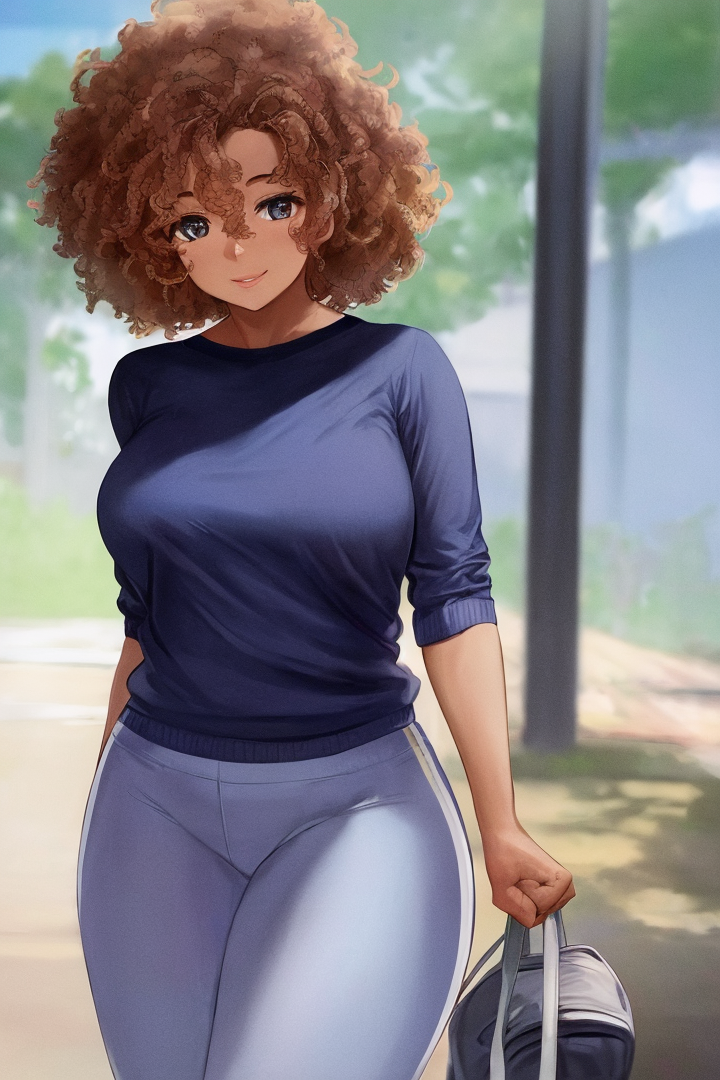 00393-1084576726-A middle-aged African American woman, with a curvy and toned figure, a dark and smooth skin, and a round face, bright and expres.png